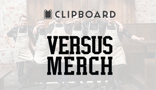 Clipboard Partners with Versus Merch
