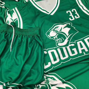10 Custom Design Reversible Basketball Jerseys for $54 per jersey