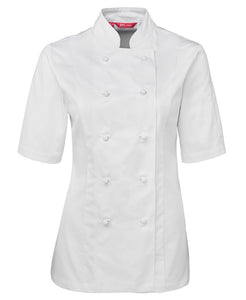 Womens Short Sleeve Unisex Chef's Jacket (20 Items)