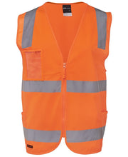 Load image into Gallery viewer, 20 Custom Branded Hi Vis (D+N) Zip Safety Vests for $13.45 per vest
