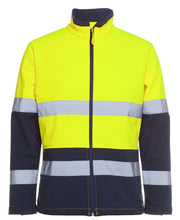 Load image into Gallery viewer, 20 Custom Branded Hi Vis (D+N) Water Resistant Softshell Jackets for $59 per jacket
