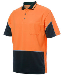 20 Custom Branded Hi Vis Gap Polos for $21.25 per shirt