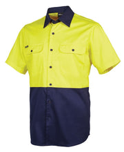 Load image into Gallery viewer, 20 Custom Branded Hi Vis 150G Shirts for $30.40 per shirt

