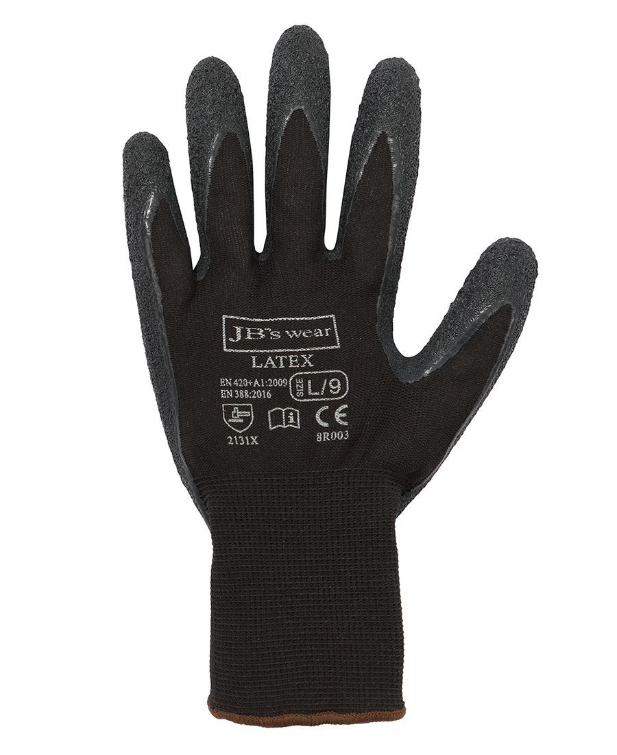12 pairs of Black Latex Gloves for $1.65 each