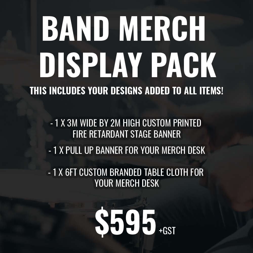 Band Merch Display Pack