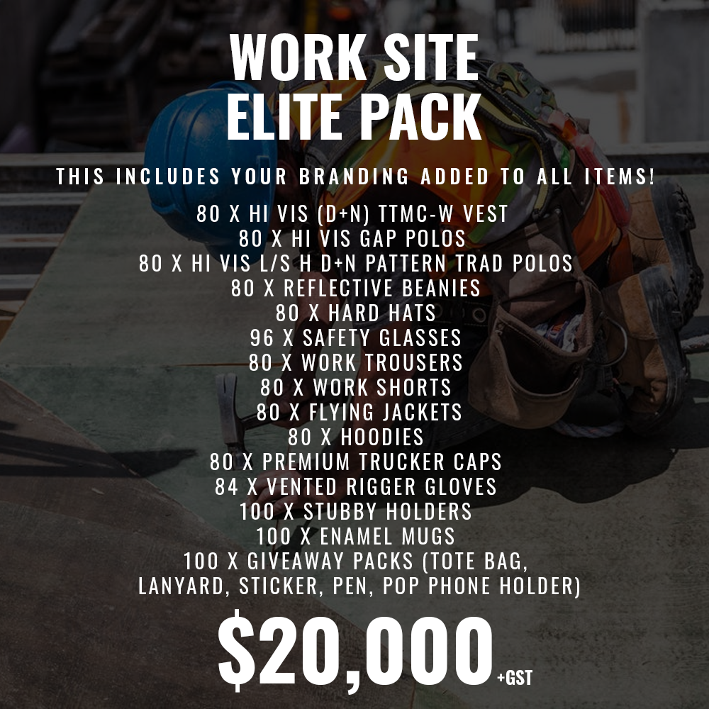Work Site Elite Pack - 1250+ items!