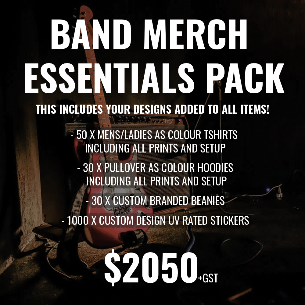 Band Merch Essentials Pack