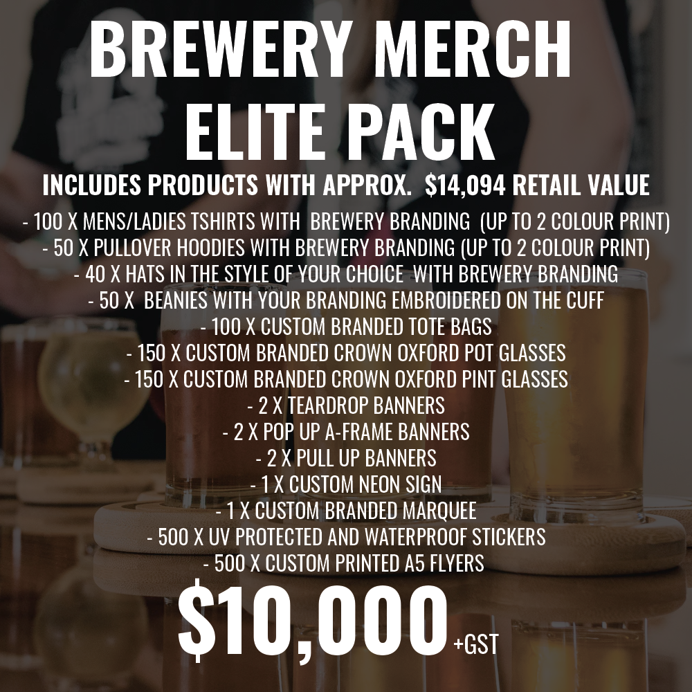 Brewery Merch Elite Pack - 900+ items!