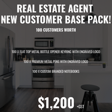 Load image into Gallery viewer, Real Estate Agent New Customer Base Pack! (100 Customers worth)
