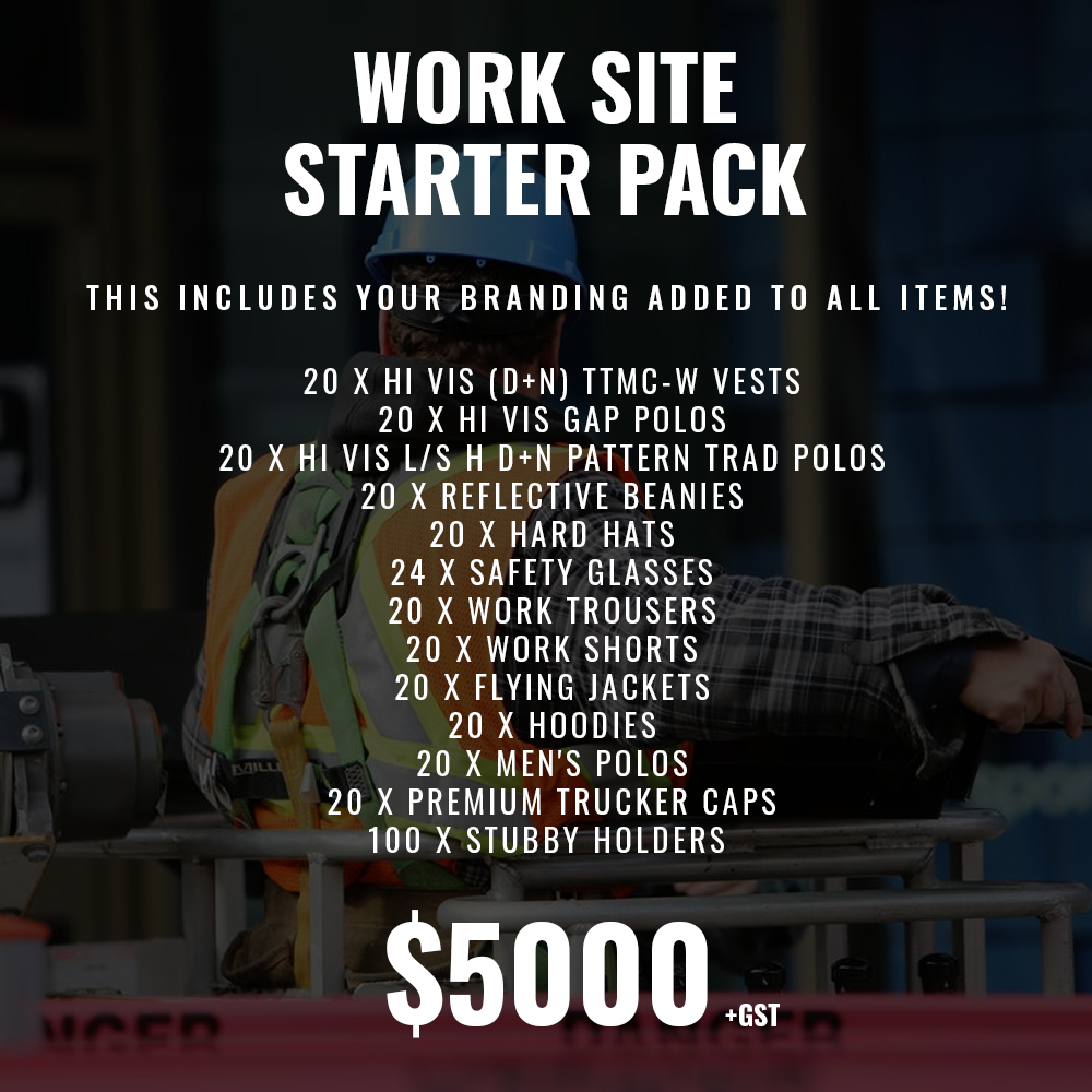 Work Site Starter Pack - 300+ items!