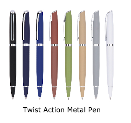 100 Custom Branded Premium Metal Pens from $2.71+GST per item