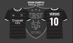 10 Custom Design Soccer Jerseys for $36 per jersey