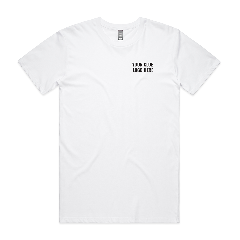 20 Club Branded Unisex Tshirts for $14 each