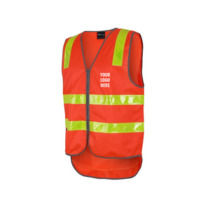 20 Custom Branded Vic Road (D+N) Safety Vests for $4.25 per vest